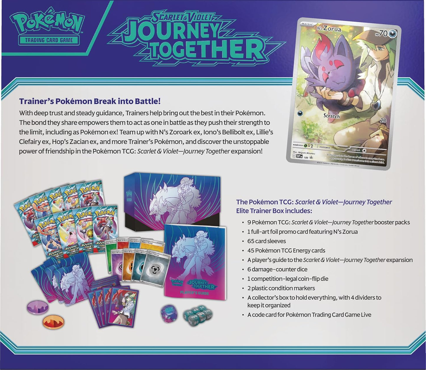 Pokémon TCG: Scarlet & Violet - Journey Together Elite Trainer Box