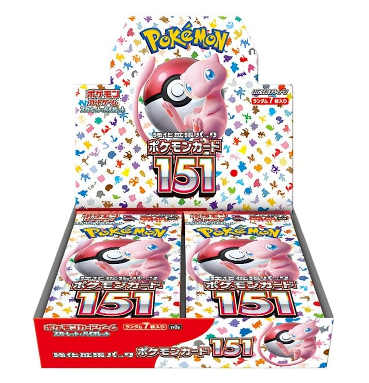 Pokemon 151 sv2a Booster Box (Japanese)