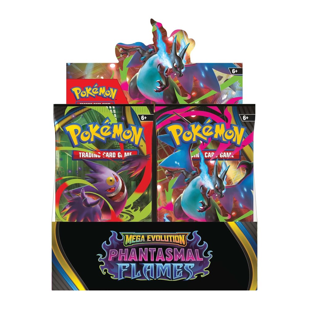 Pokémon TCG Mega Evolution Phantasmal Flames Booster Box (36 Packs)