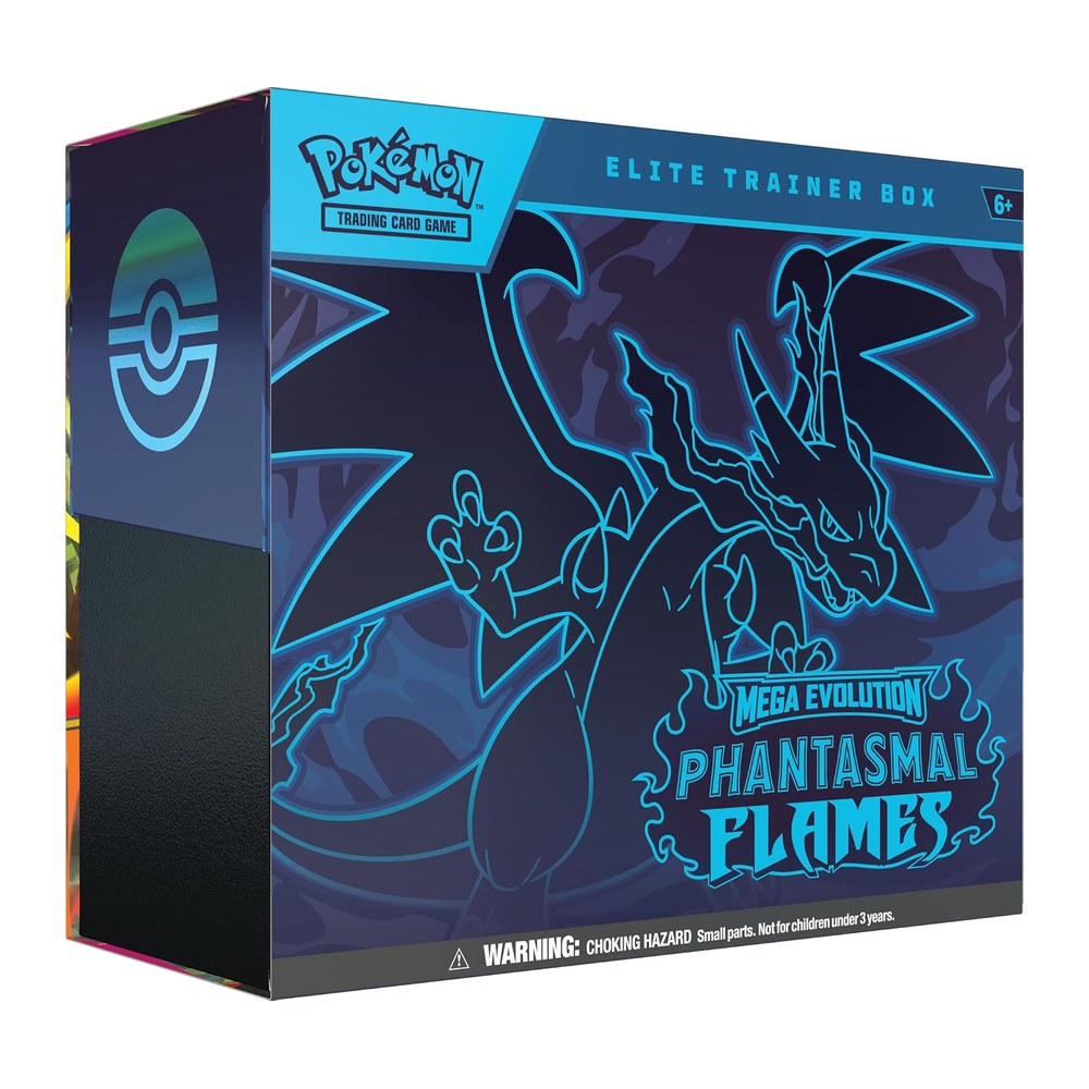 Pokémon TCG Mega Evolution Phantasmal Flames Elite Trainer Box