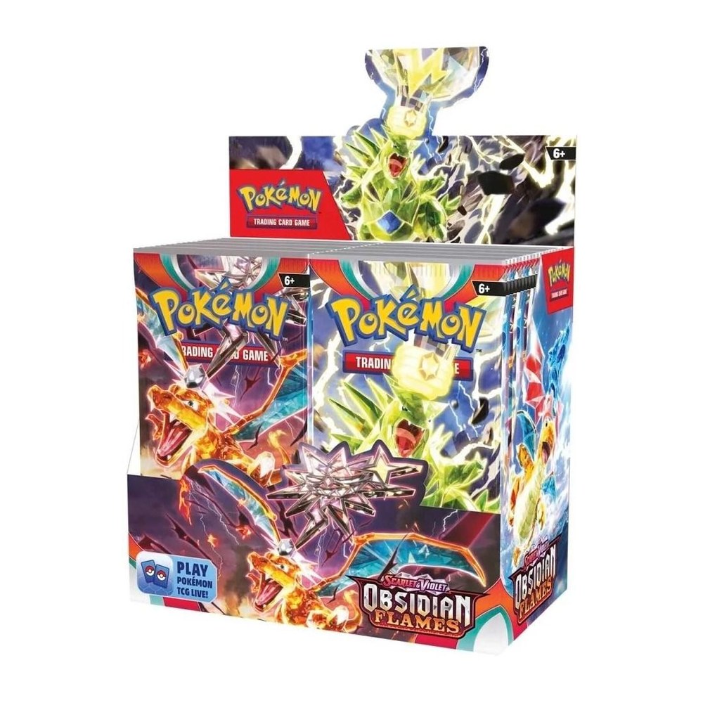 Pokémon TCG Scarlet & Violet Obsidian Flames Booster Box (36 Packs)