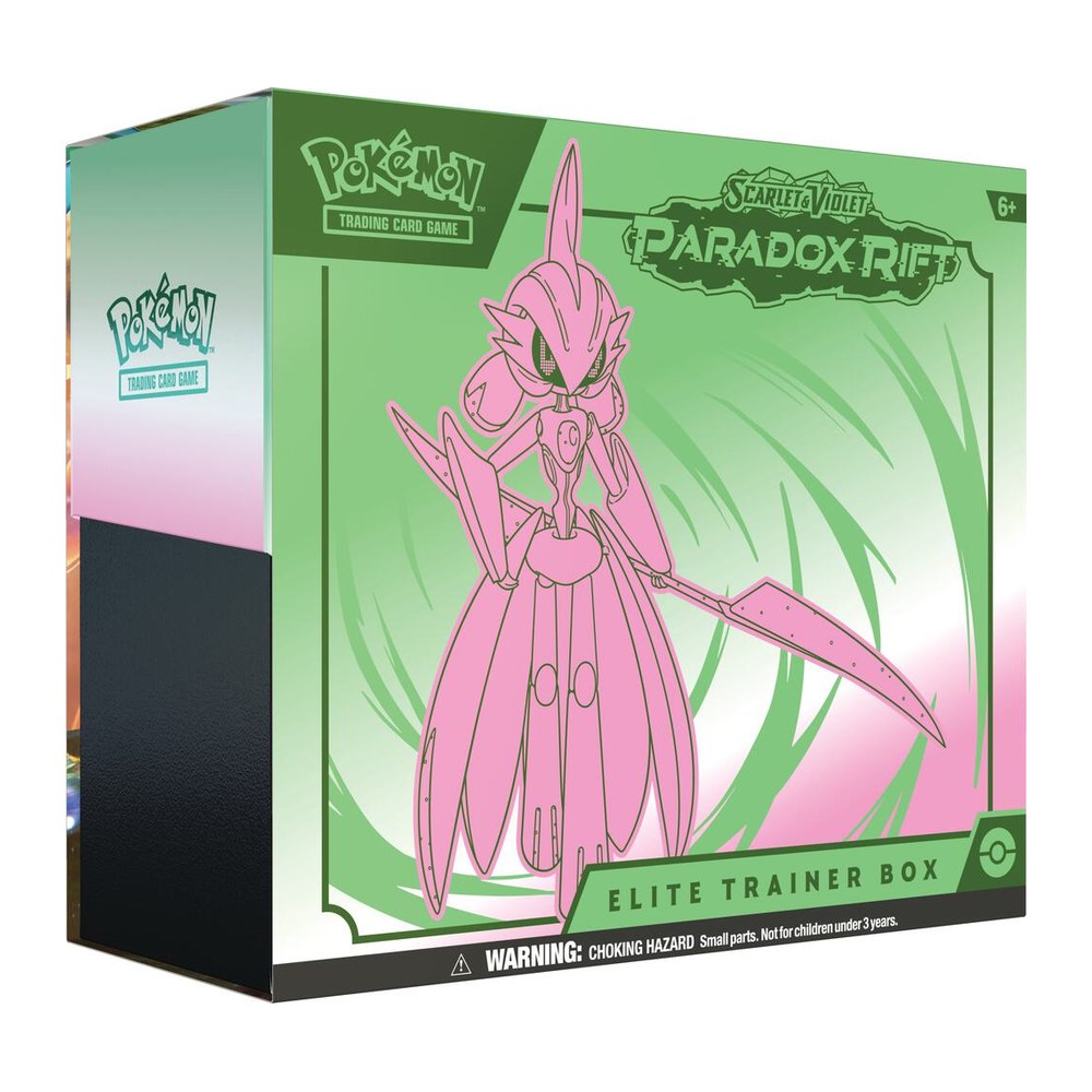 Pokémon TCG Scarlet & Violet Paradox Rift Elite Trainer Box (Iron Valiant)