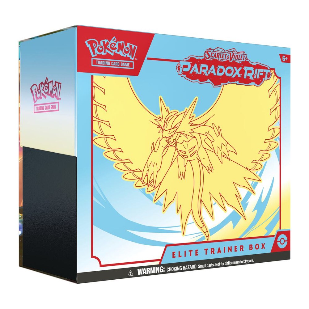 Pokémon TCG Scarlet & Violet Paradox Rift Elite Trainer Box (Roaring Moon)