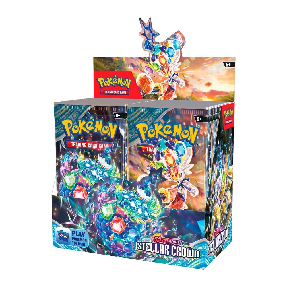 Pokémon TCG Scarlet & Violet Stellar Crown Booster Box (36 Packs)