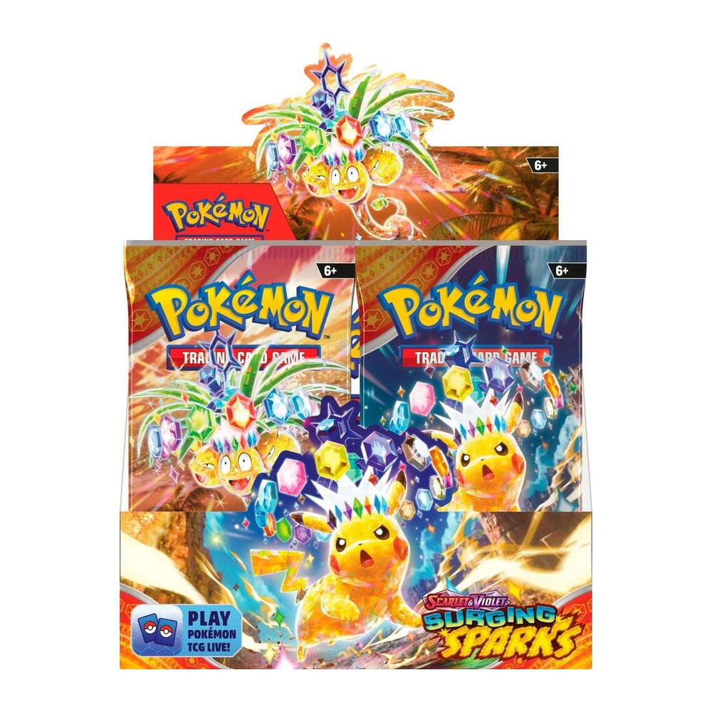 Pokémon TCG Scarlet & Violet Surging Sparks Booster Box (36 Packs)