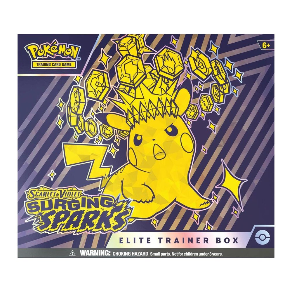 Pokémon TCG Scarlet & Violet Surging Sparks Elite Trainer Box