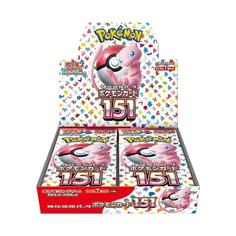 Pokemon Card 151 Japanese Booster Box (sv2a)