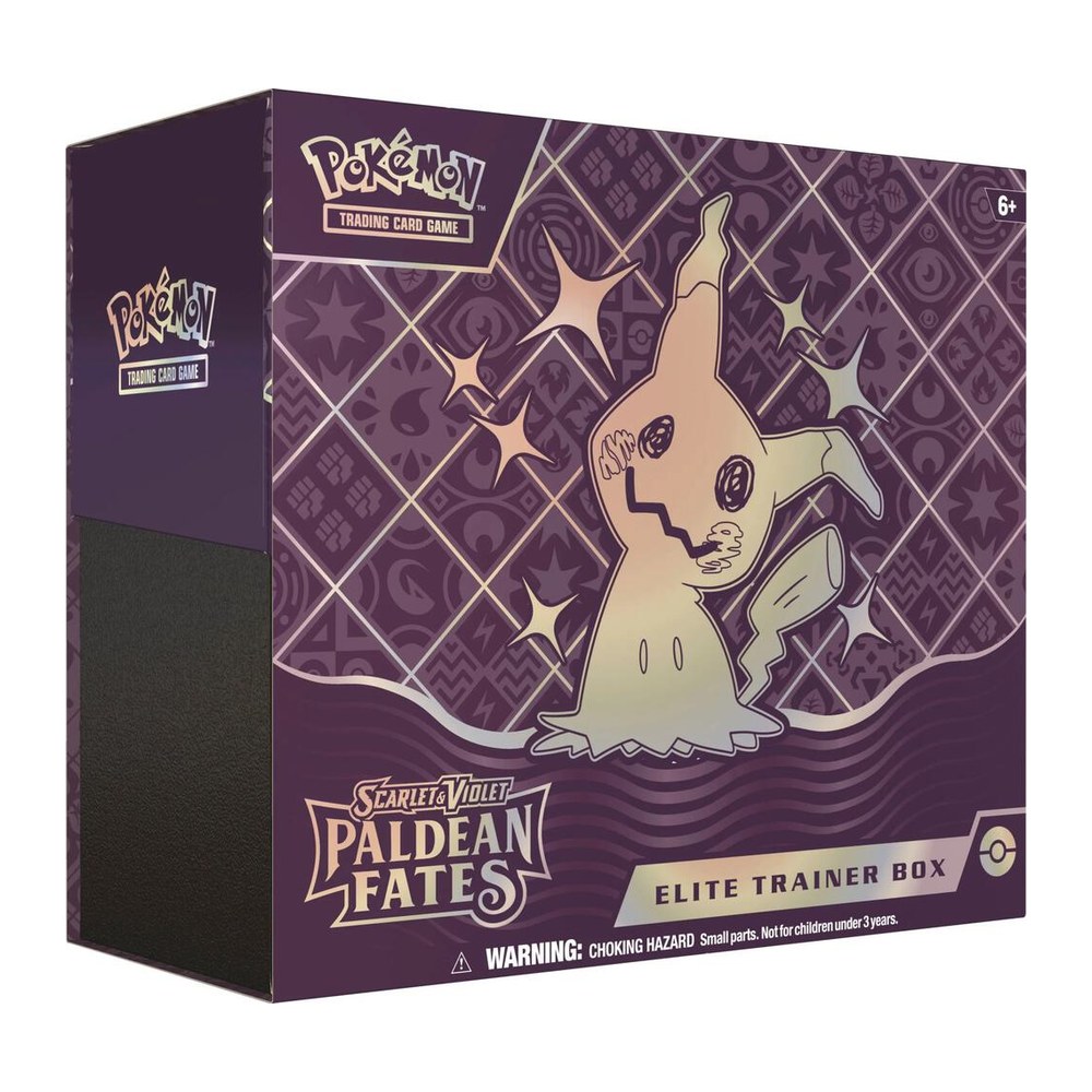 Pokémon TCG Scarlet & Violet Paldean Fates Elite Trainer Box