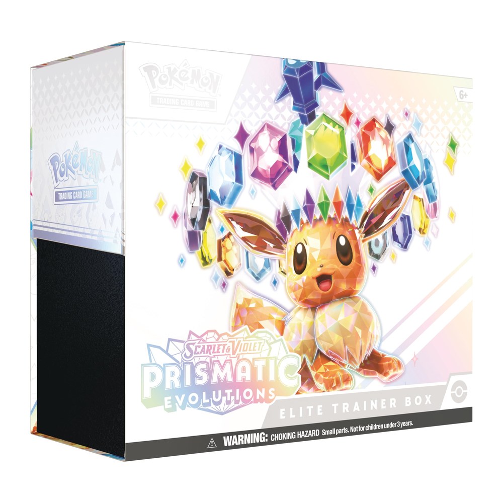 Pokémon TCG Scarlet & Violet Prismatic Evolutions Elite Trainer Box