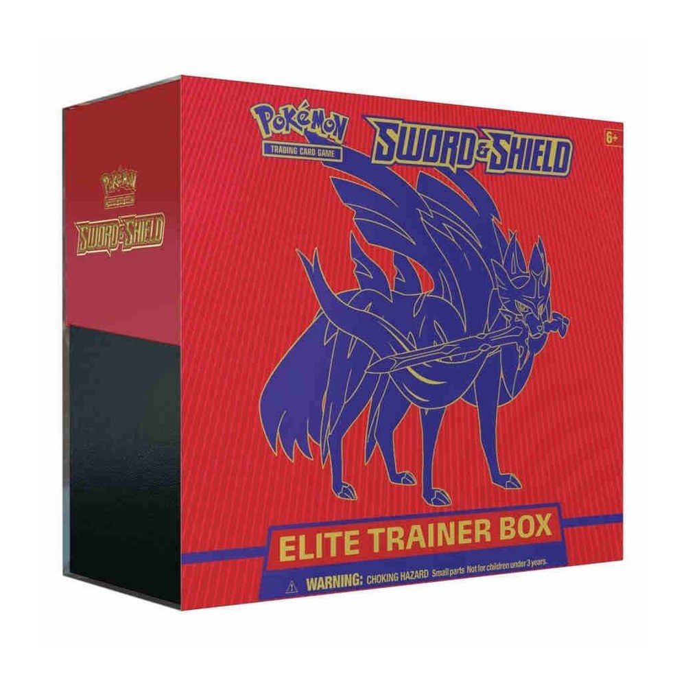 Pokémon TCG Sword & Shield Elite Trainer Box (Zacian)