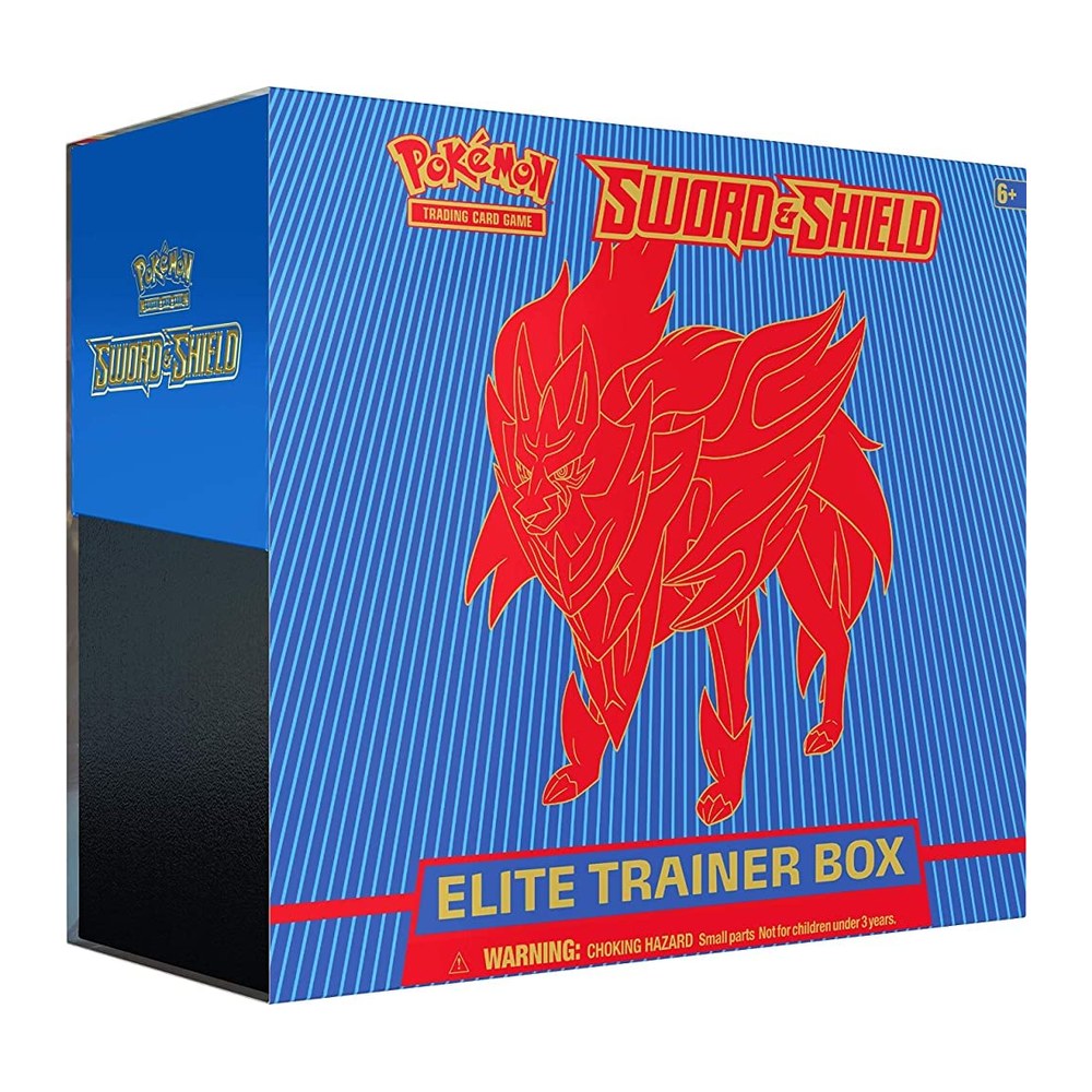 Pokémon TCG Sword & Shield Elite Trainer Box (Zamazenta)