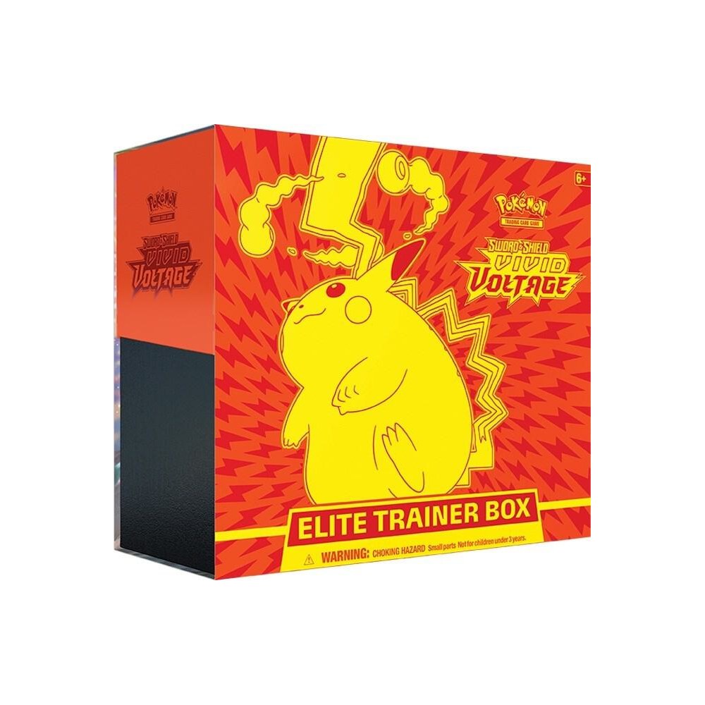 Pokémon TCG Sword & Shield Vivid Voltage Elite Trainer Box