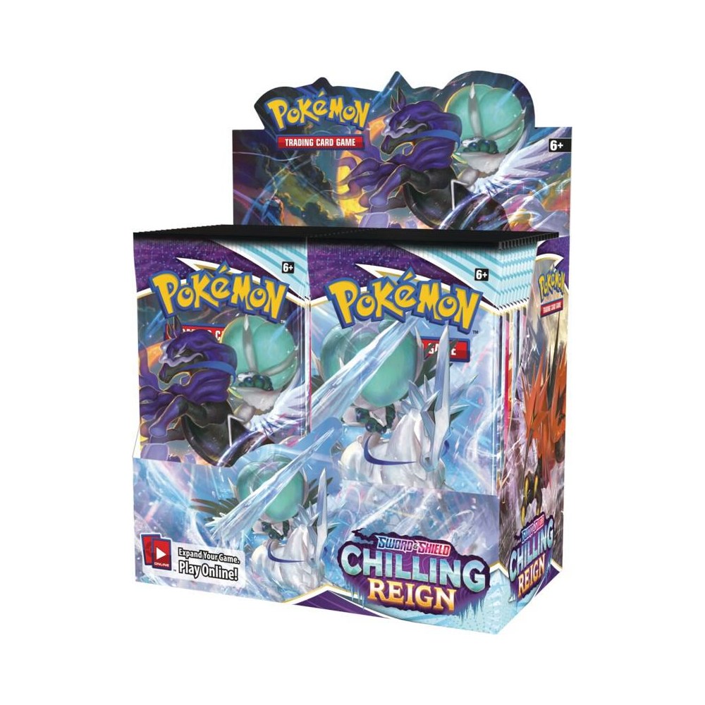 Pokémon TCG Sword & Shield Chilling Reign Booster Box (36 Packs)