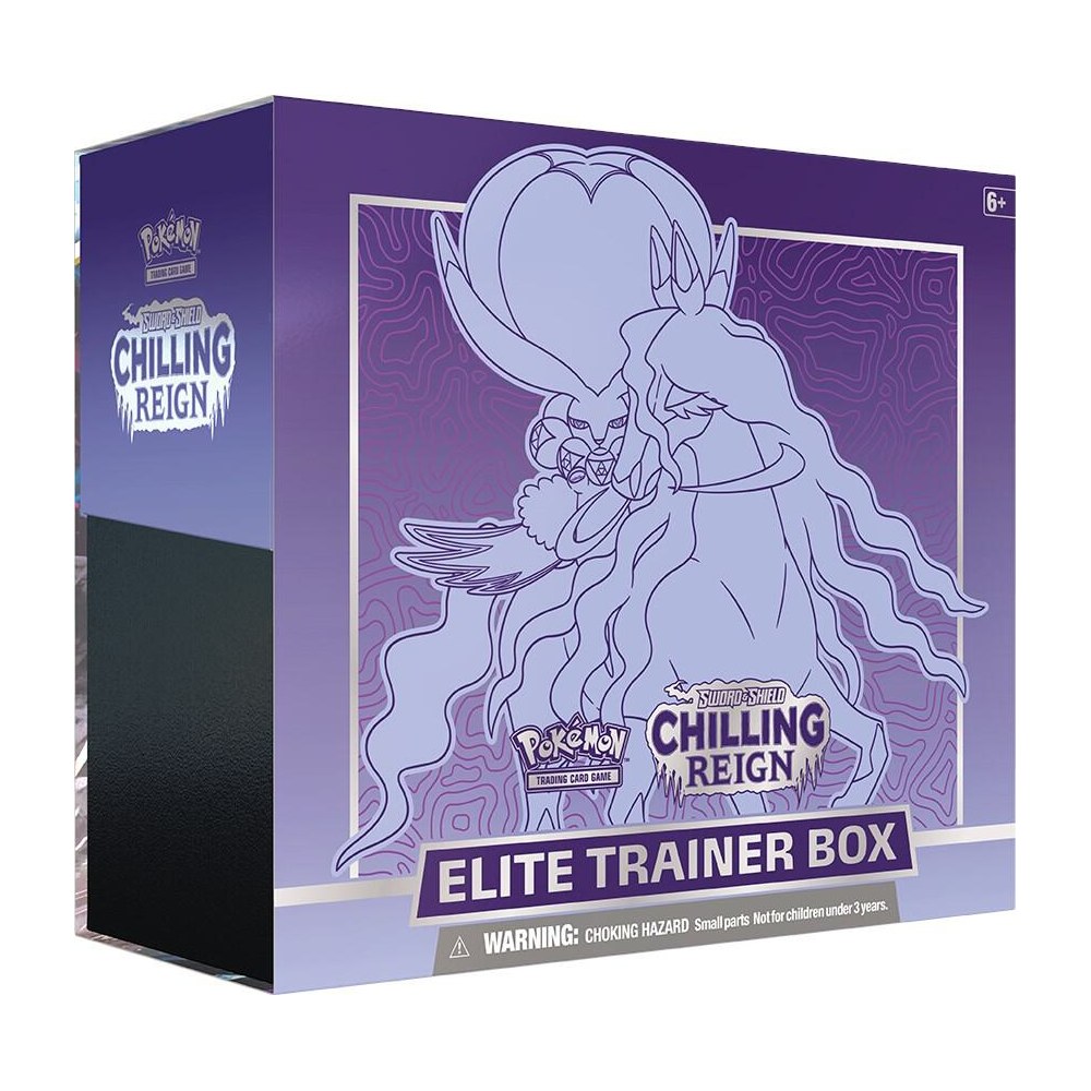 Pokémon TCG Sword & Shield Chilling Reign Elite Trainer Box (Shadow Rider Calyrex)