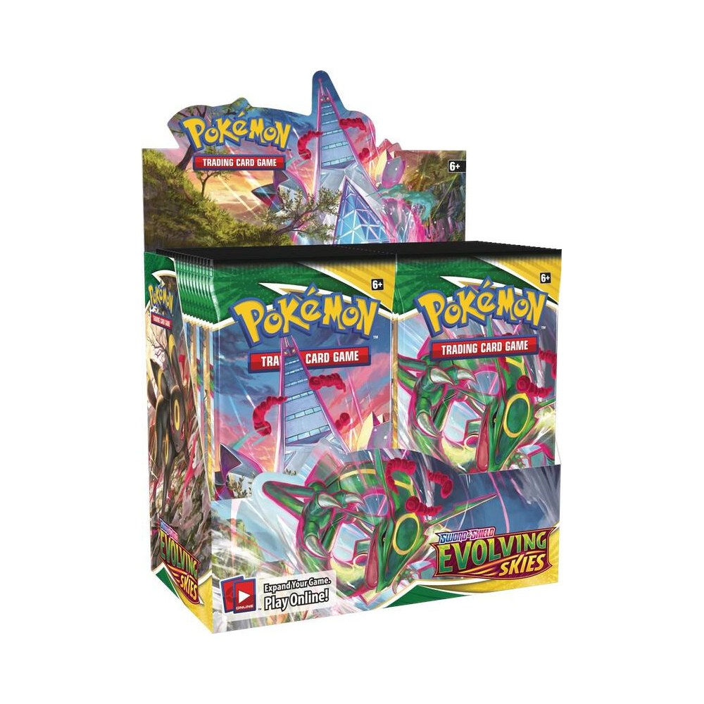 Pokémon TCG Sword & Shield Evolving Skies Booster Box (36 Packs)